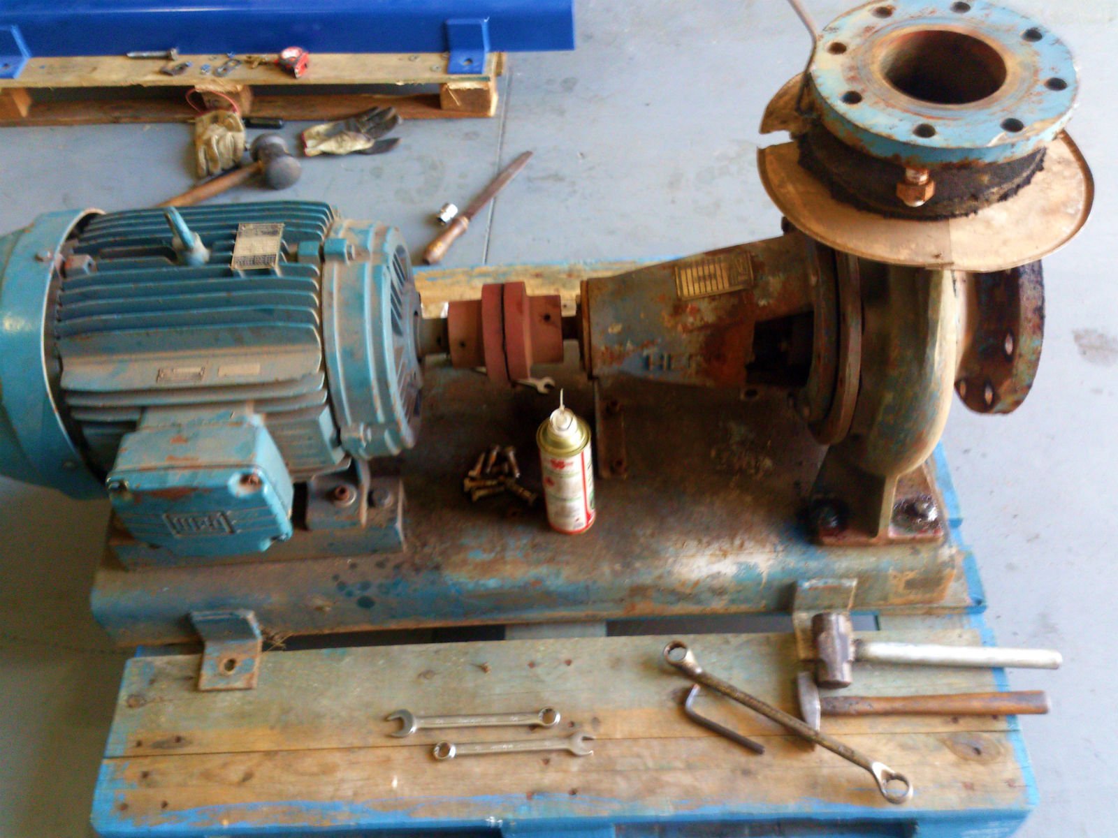 Manutenção Bomba De água Gelada