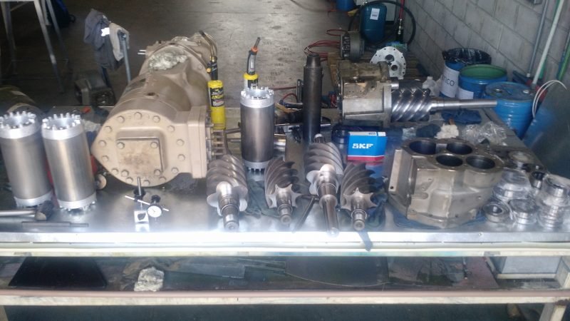 Overhaul de Compressor Parafuso Trane Overhaul de Compressor Parafuso Trane