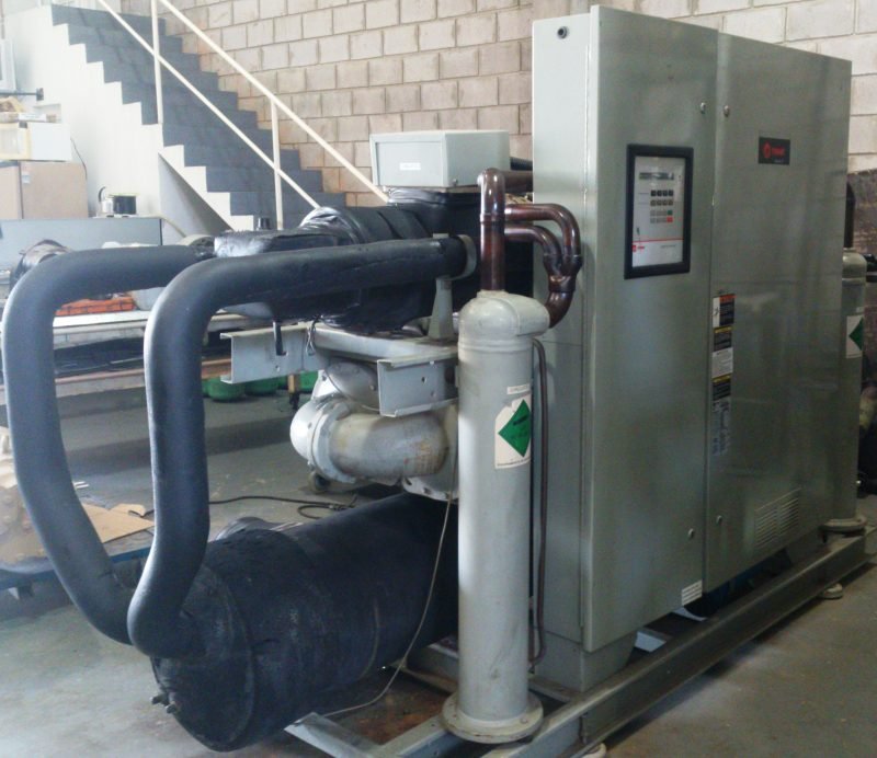 central de agua gelada chiller